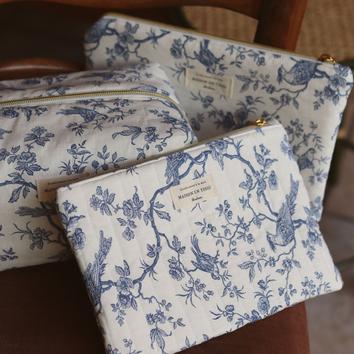 la TROUSSE PLATE - Versailles Bleu